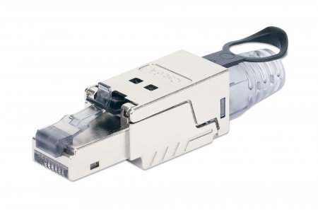 Intellinet 790741 cavo di collegamento RJ45 Acciaio inox