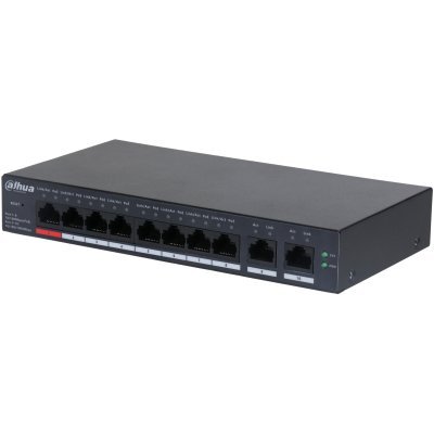 SWITCH RETE 8 PORTE POE + 2 PORTE …