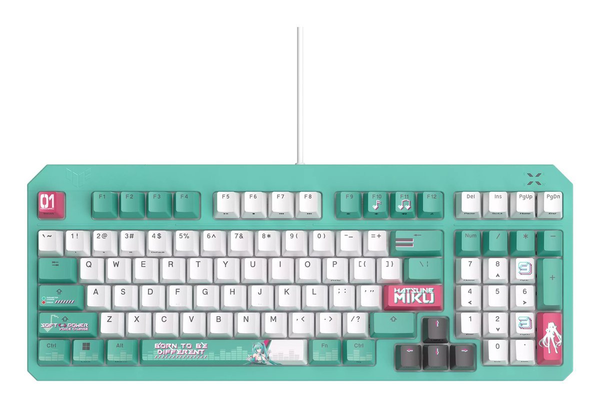 Asus TUF Gaming K3 Gen II Hatsune Miku …