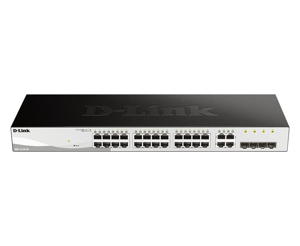 D-Link DGS-1210-28 switch di rete Gestito L2/L2+ 1U …