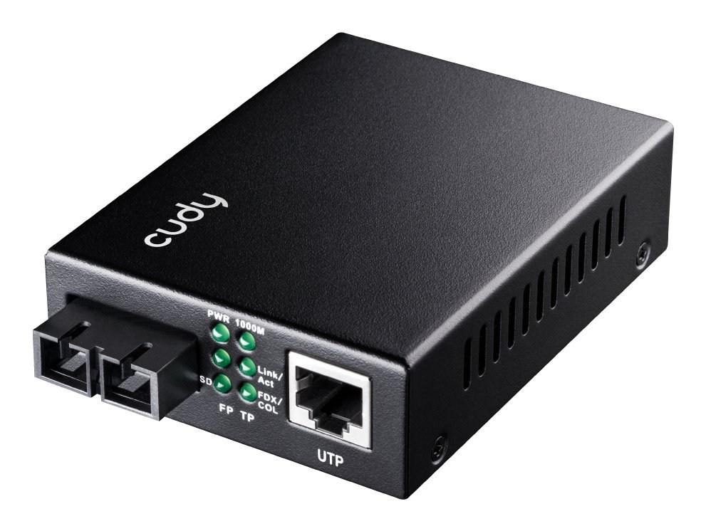 Cudy MC100GSA-20 convertitore multimediale di rete 1000 Mbit/s …