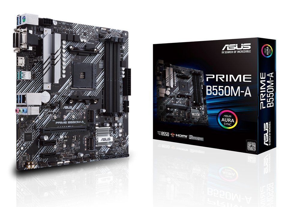 ASUS PRIME B550M-A - AMD - Presa AM4 …