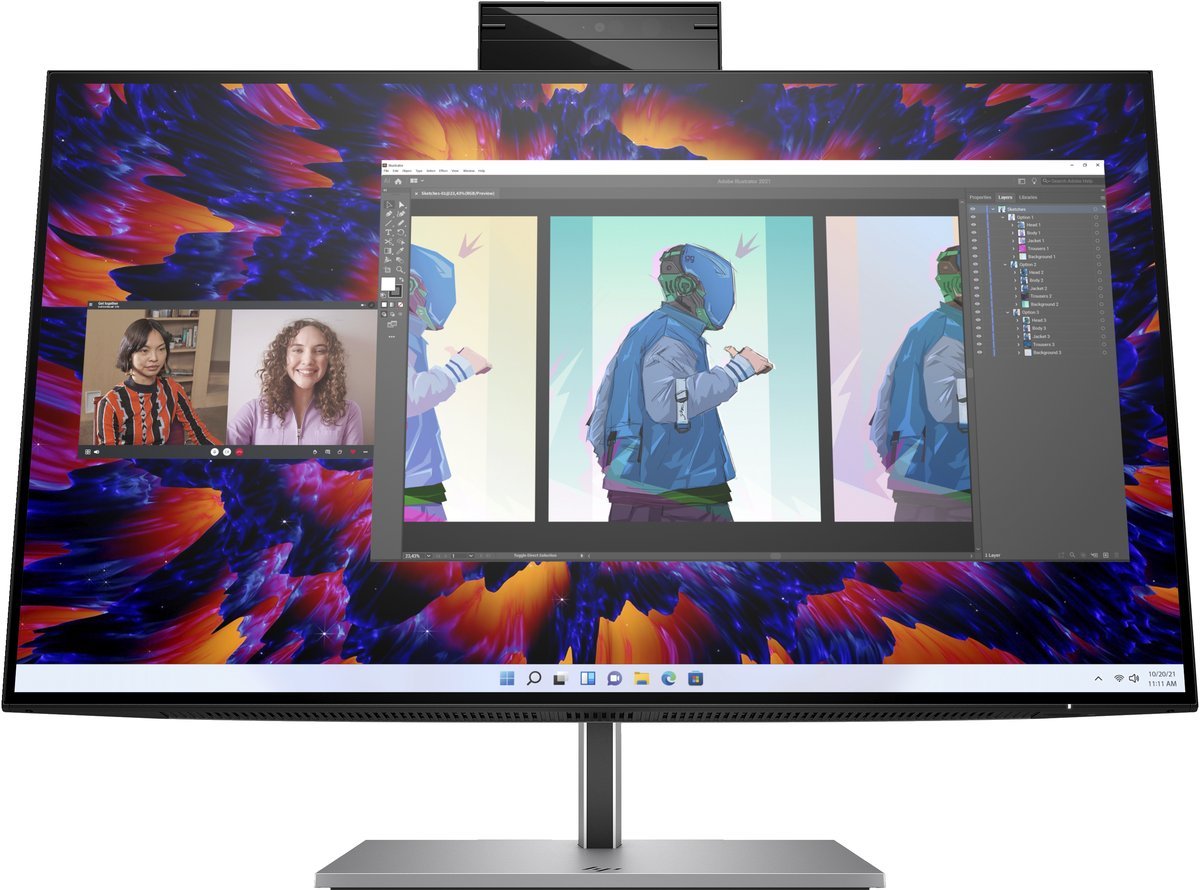 HP Z24m G3 QHD Conferencing Display Monitor PC …