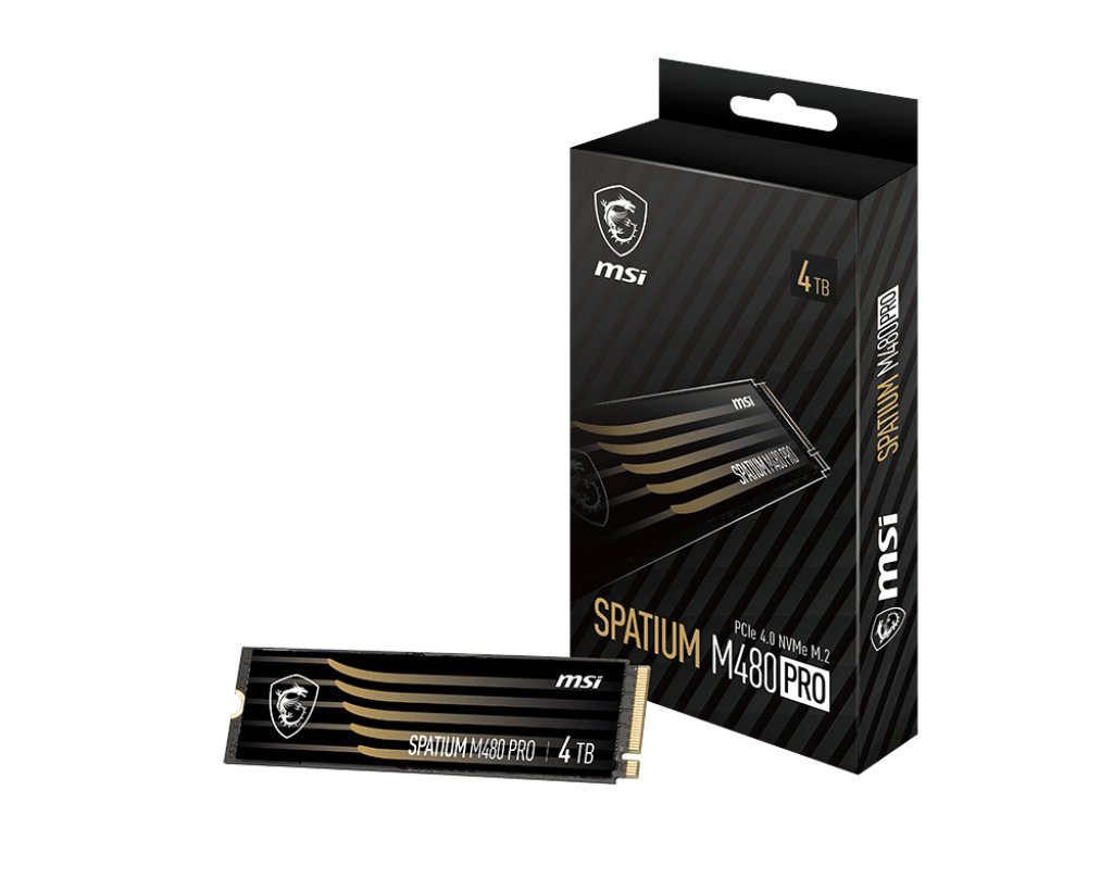 MSI SPATIUM M480 PRO PCIe 4.0 NVMe M.2 …