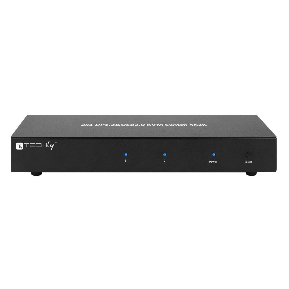 Techly IDATA DP-KVM2 Switch KVM 2x1 DisplayPort/USB 4K …