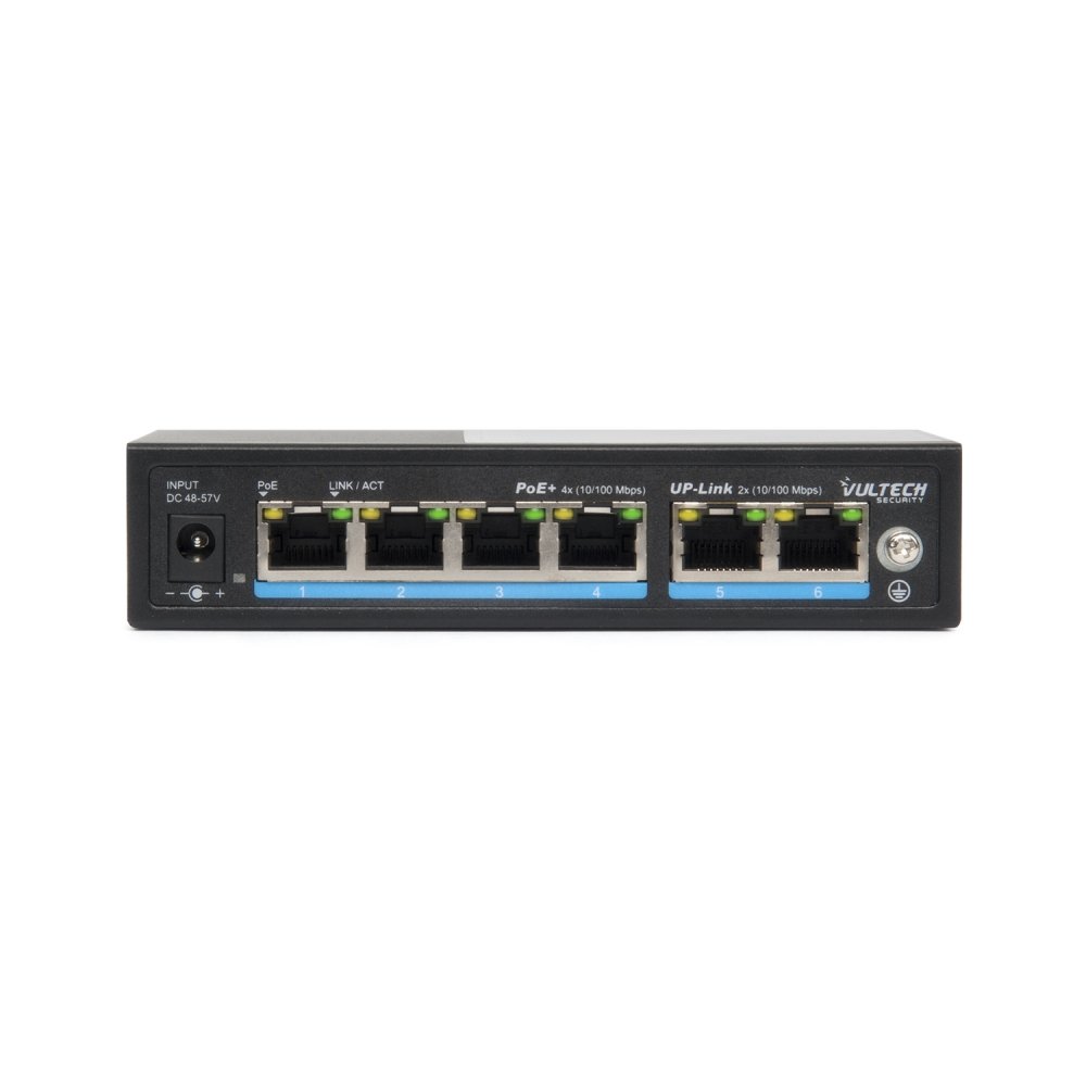 Vultech Security Switch PoE+ (Unmanaged) 4 porte 10/100 …