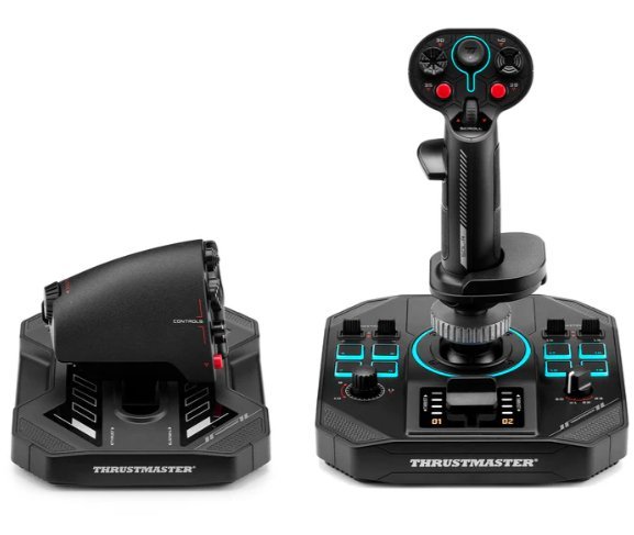 THRUSTMASTER SOL-R 4 HOTAS - JOYSTICK E MANETTA …