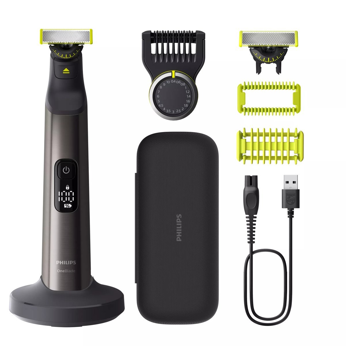 PHILIPS ONEBLADE 360 QP6652/61 KIT REGOLABARBA + BODY