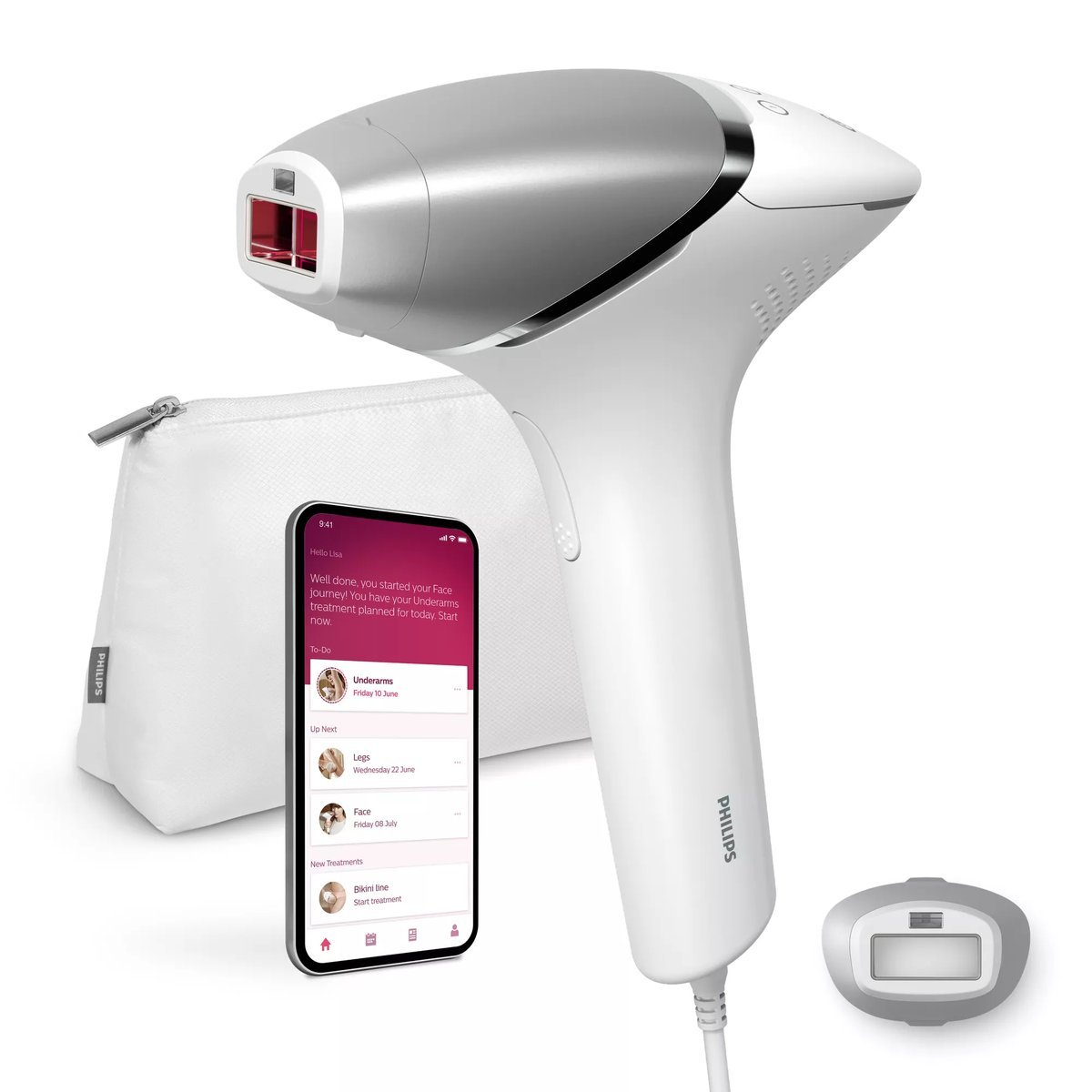 PHILIPS LUCE PULSATA CORPO VISO SENSORE FOTOTIPO BRI940/00 …