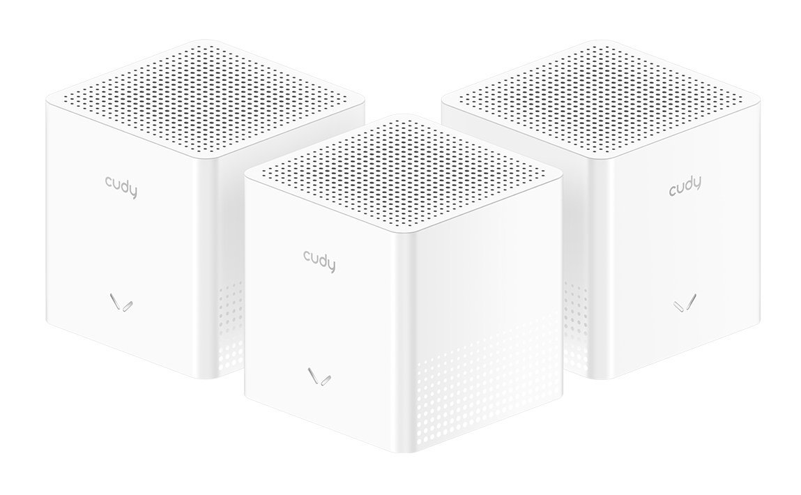 Cudy AC1200 Mesh Wi-Fi System, M1200 2.0, 3-Pack …