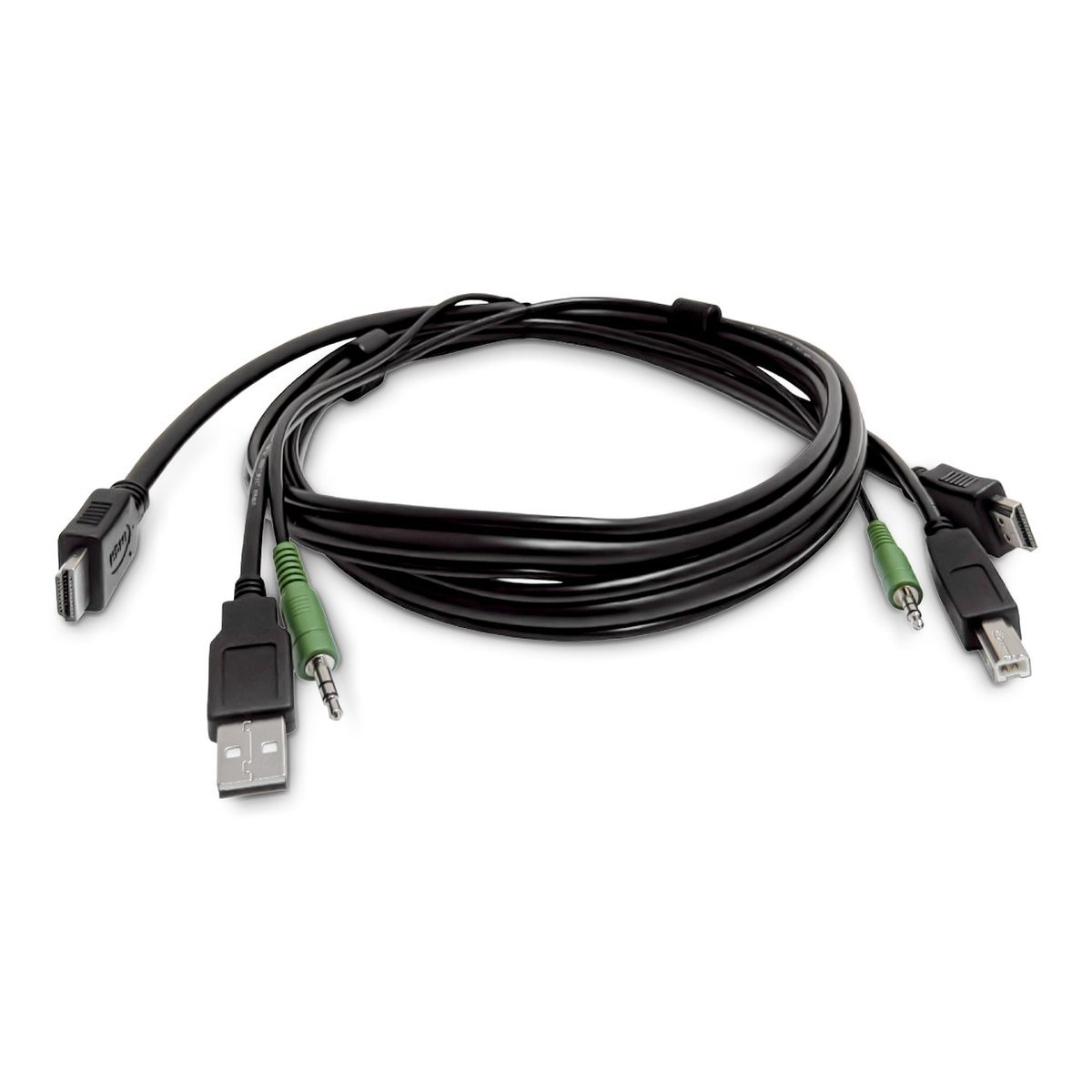 STARTECH CAVO KVM HDMI DA 1,8 M, USB2.0