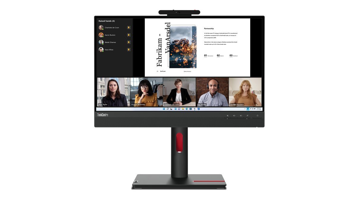 LENOVO ThinkCentre TIO22 G5 54,61cm 21,5inch Touch IPS …