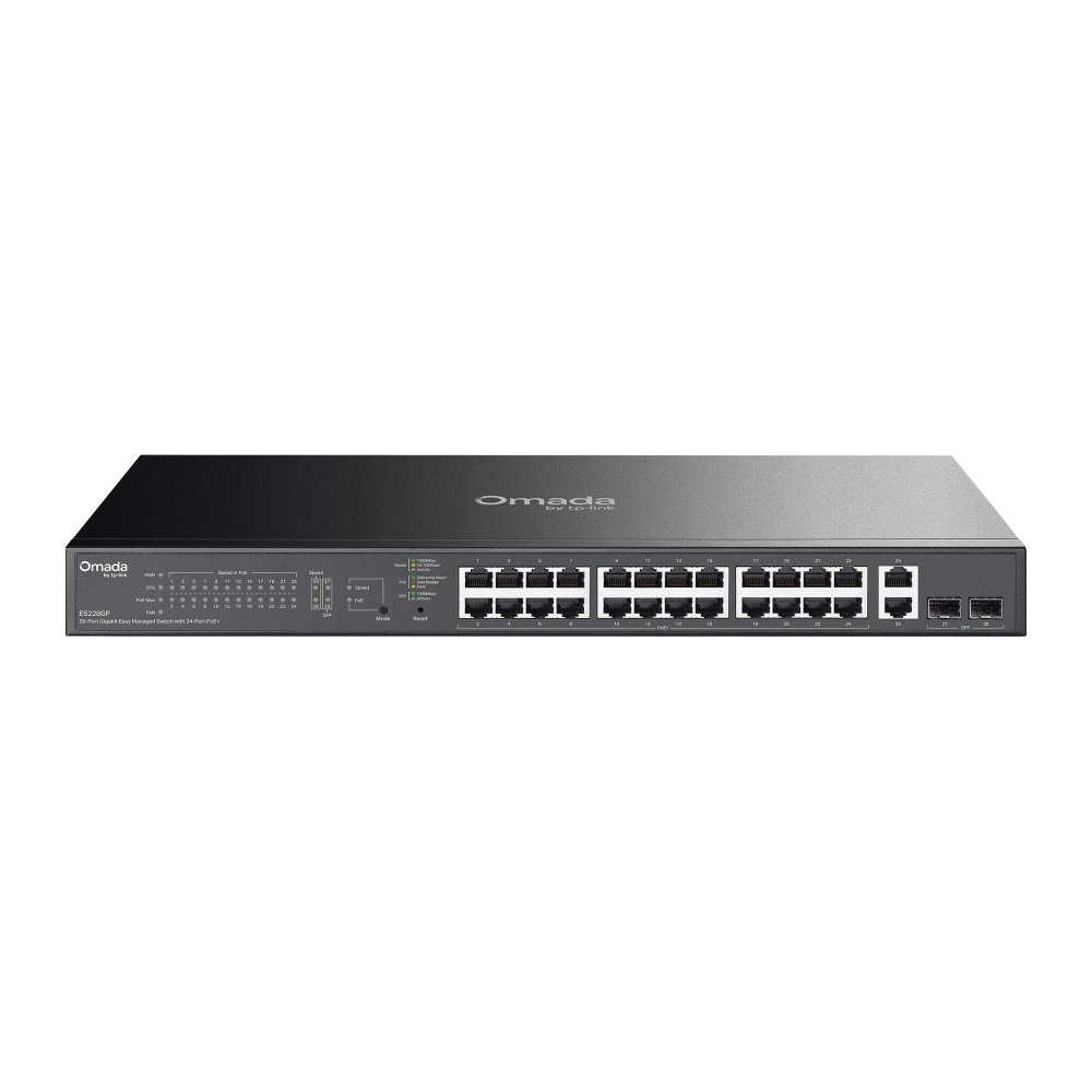 SWITCH 28P GIGABIT MANANAGED OMADA 24P POE 2P …