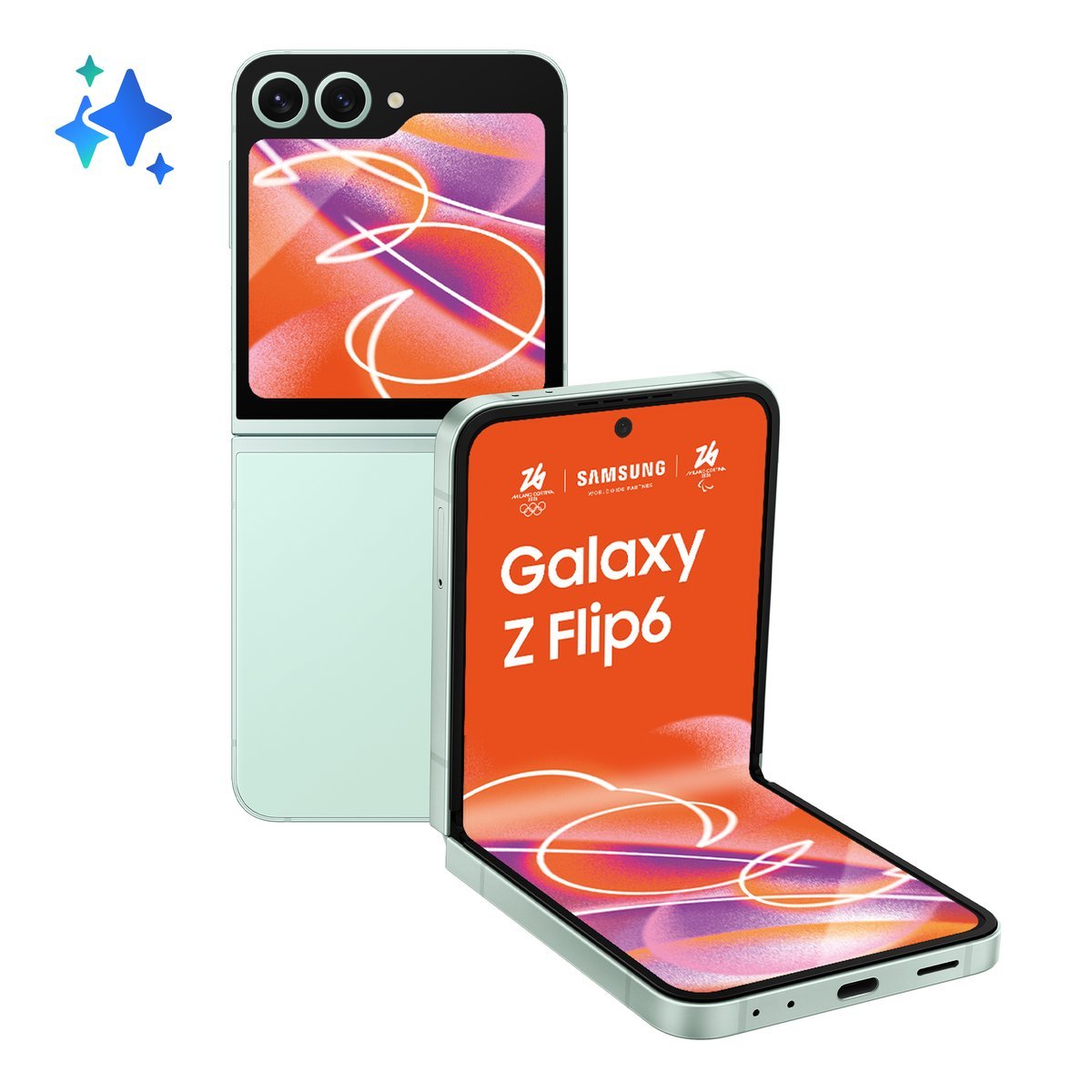 SM SAMSUNG GALAXY Z FLIP 6 12+256GB MINT …