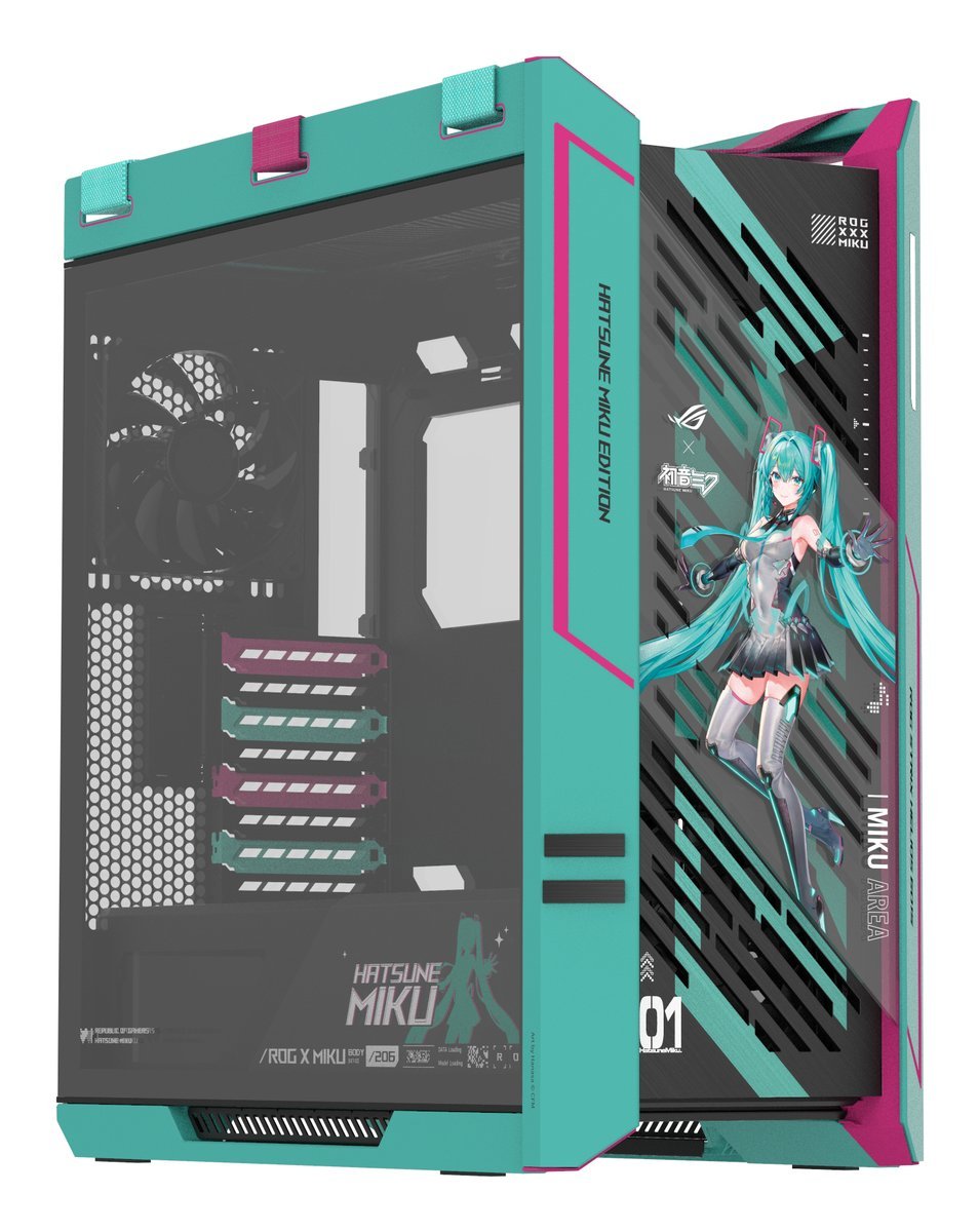 Asus ROG Strix Helios II Hatsune Miku Edition