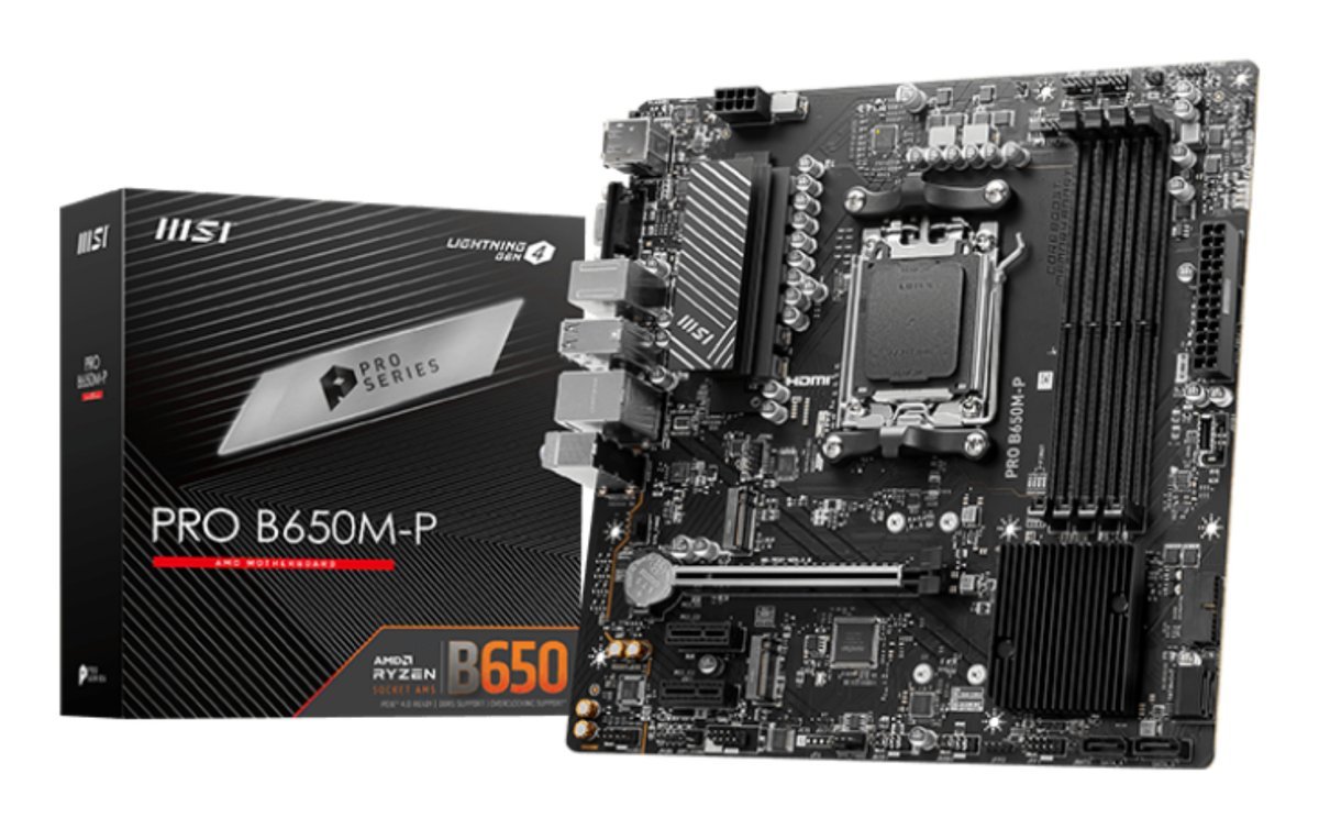 MB MSI PRO B650M-P AM5 4D5 4S3 2M.2 …