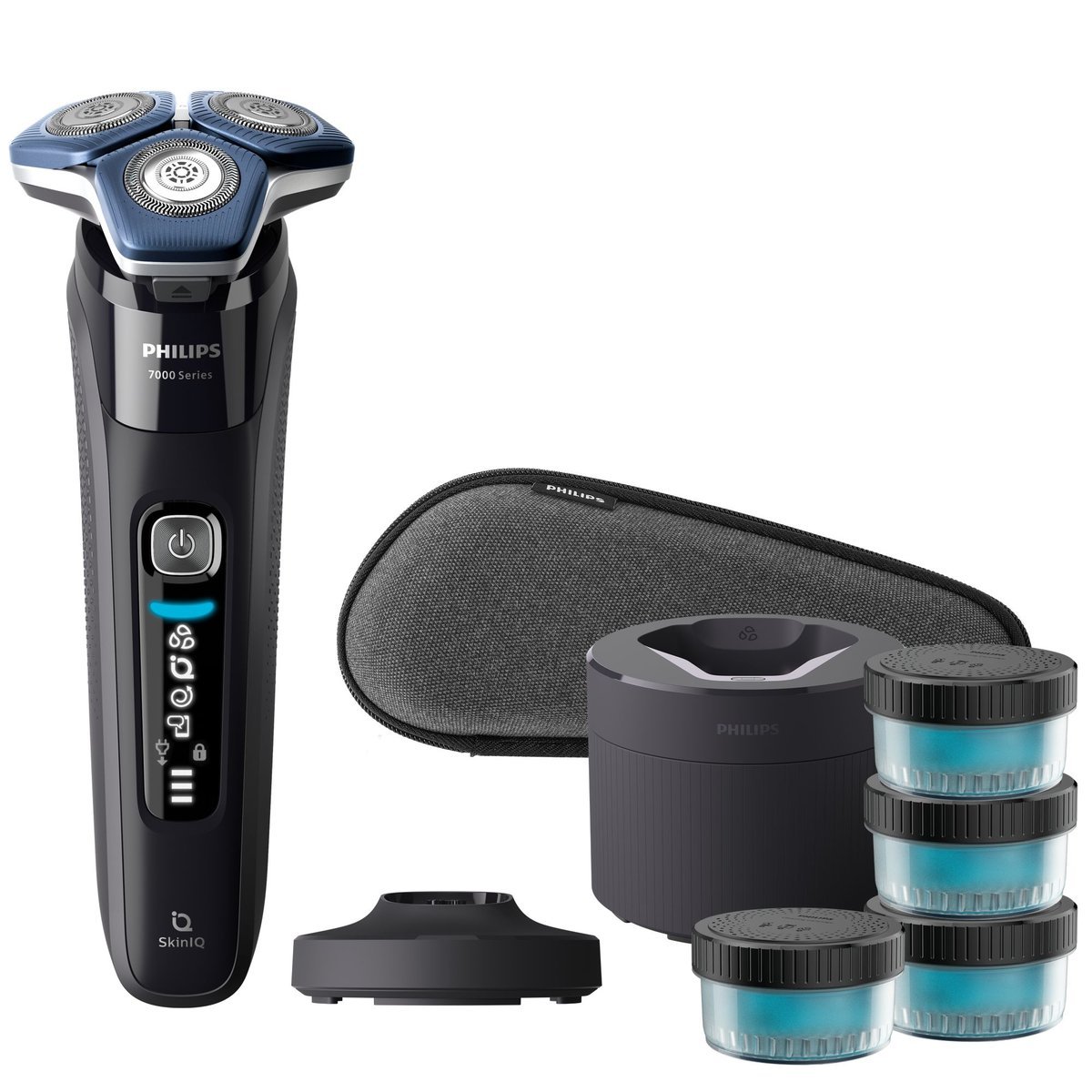 PHILIPS RASOIO ELETTRICO SPECIAL KIT RASOIO 7000 + …