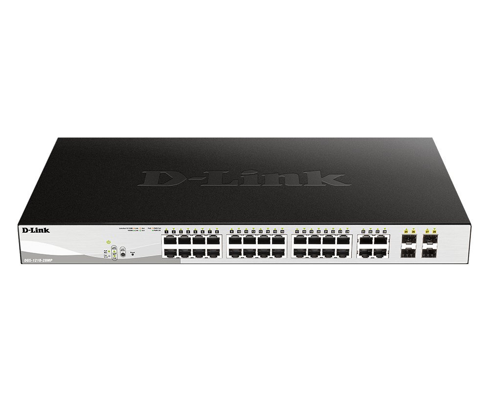D-Link DGS-1210-28P switch di rete Gestito L2 Supporto …