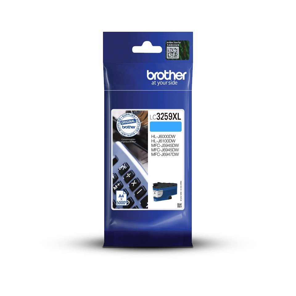 BROTHER LC3259XLCP CARTUCCIA INK JET CIANO A RESA …