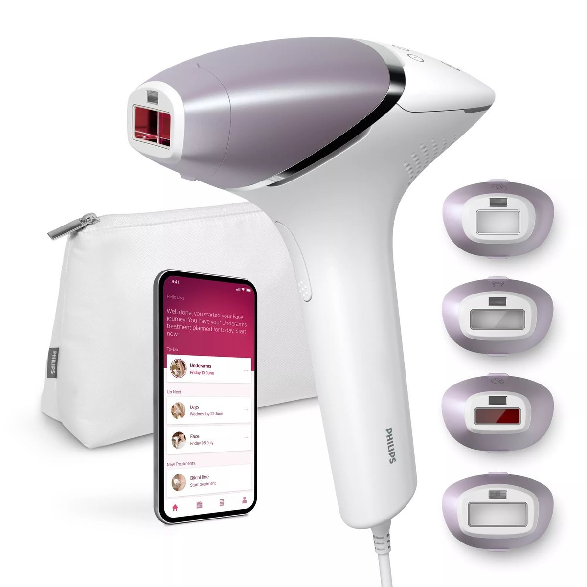 PHILIPS LUCE PULSATA CORPO VISO SENSORE FOTOTIPO BRI947/00 …