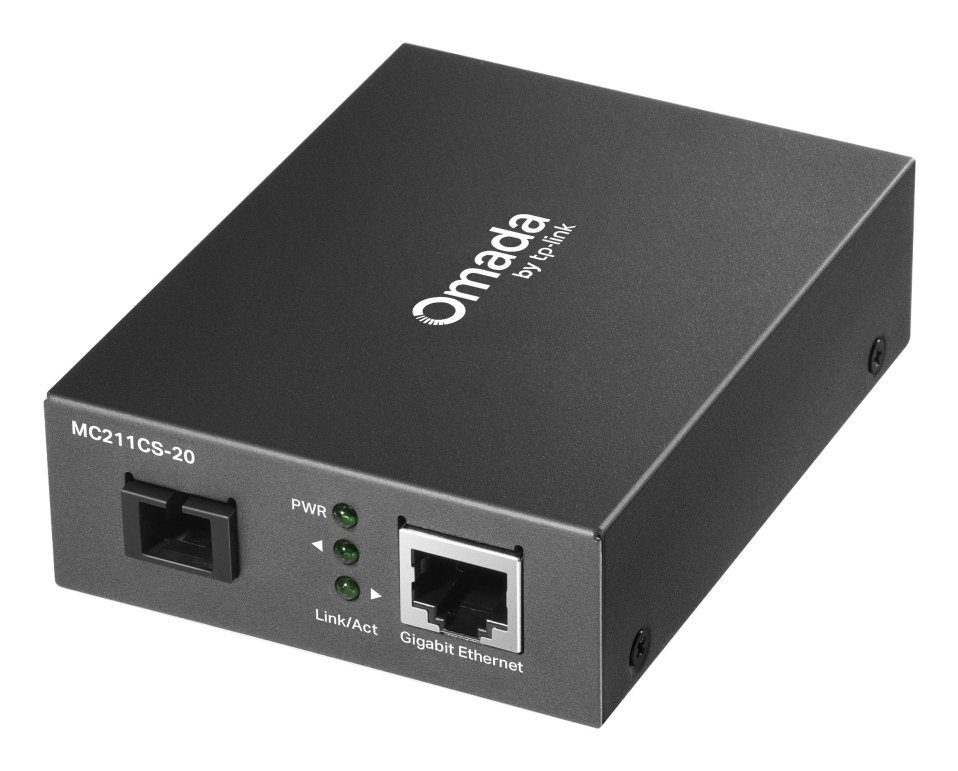 TP-Link MC211CS-20 Convertitore in fibra RJ45 GbE a …