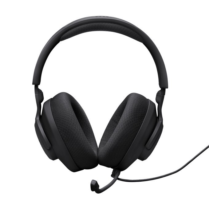 CUFFIA GAMING CON MICROFONO QUANTUM 100M2 NERA (JBLQTUM100M2BLK)