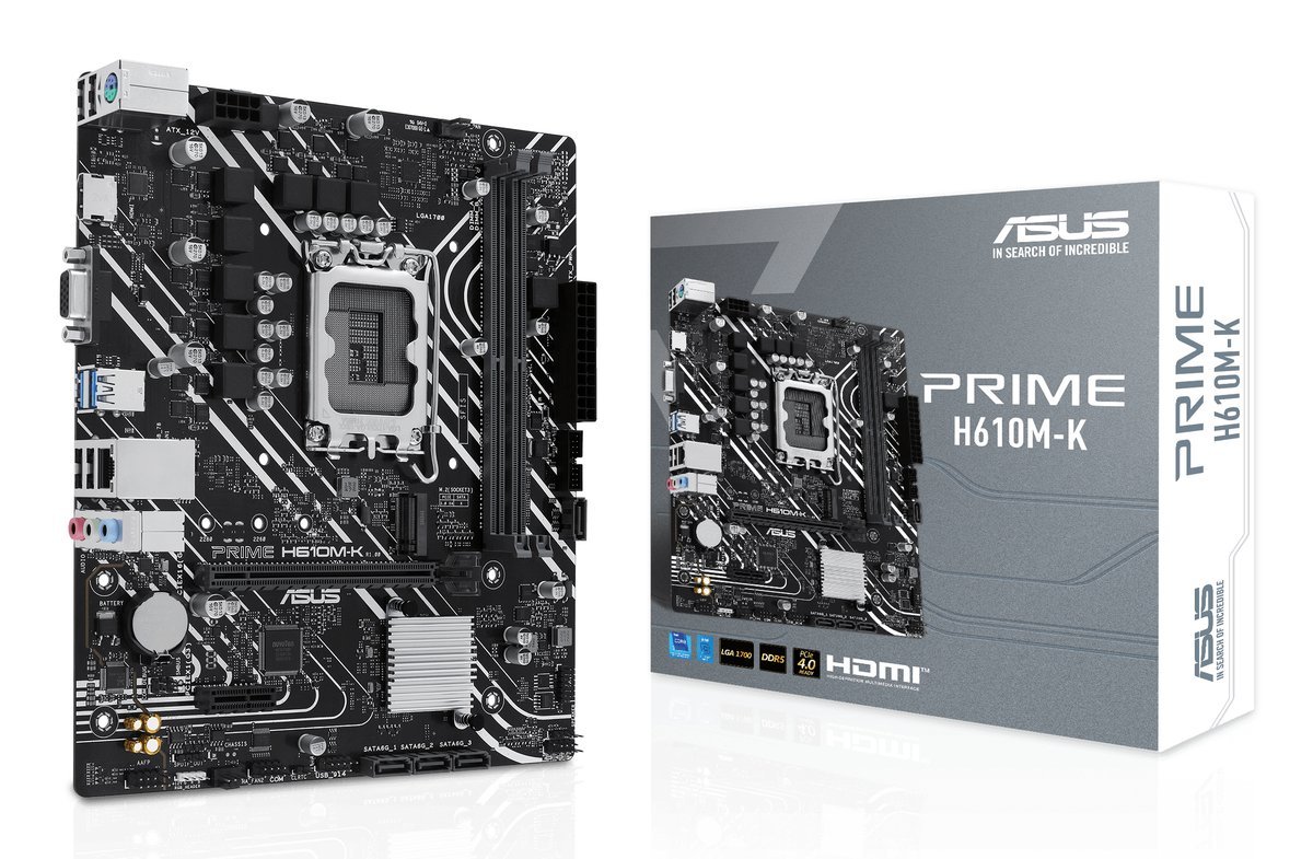 ASUS Prime H610M-K Intel H610 LGA 1700 micro …