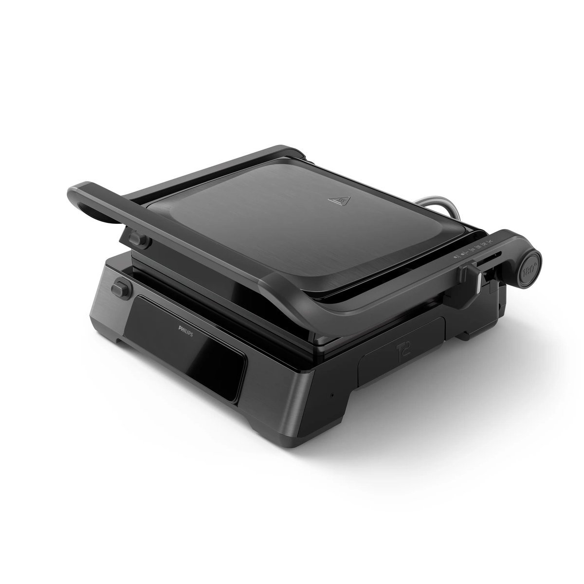PHILIPS GRILL ELETTRONICO DIGITALE 2000W TIMER SONDA TERMICA …