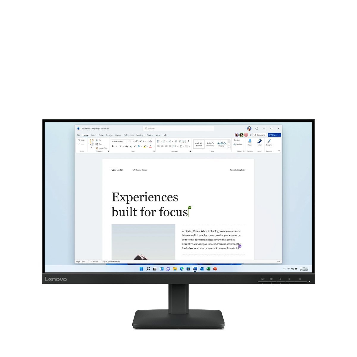 Lenovo L24-4e Monitor PC 60,5 cm (23.8") 1920 …