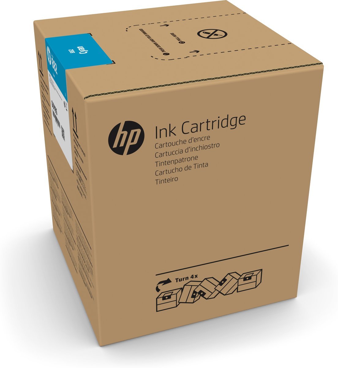HP INC HP 882 5L CYAN LATEX INK …