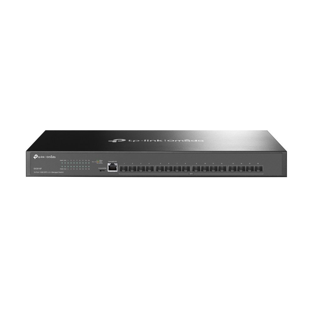 TP-Link SX3016F (TL-SX3016F) JetStream™ 16-Port 10GE SFP+ L2+ …