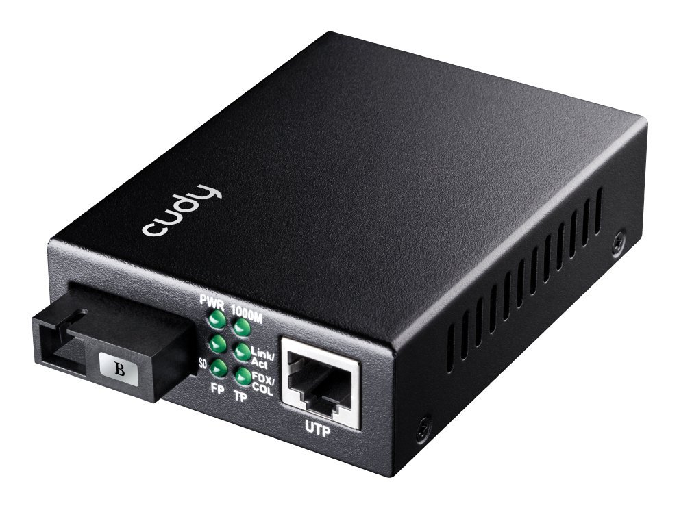 Cudy MC100GSB-40B convertitore multimediale di rete 1000 Mbit/s …