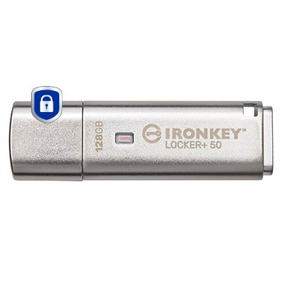 Kingston IronKey Locker+ 50 - Chiavetta USB - …