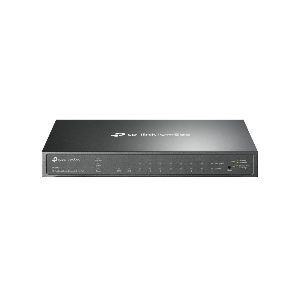 TP-Link SG2210P (TL-SG2210P) JetStream™ 8-Port Gigabit Smart PoE+ …