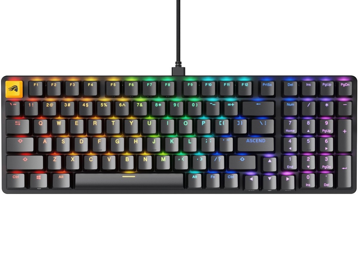 Glorious PC Gaming Race GMMK 2 Full Size, …