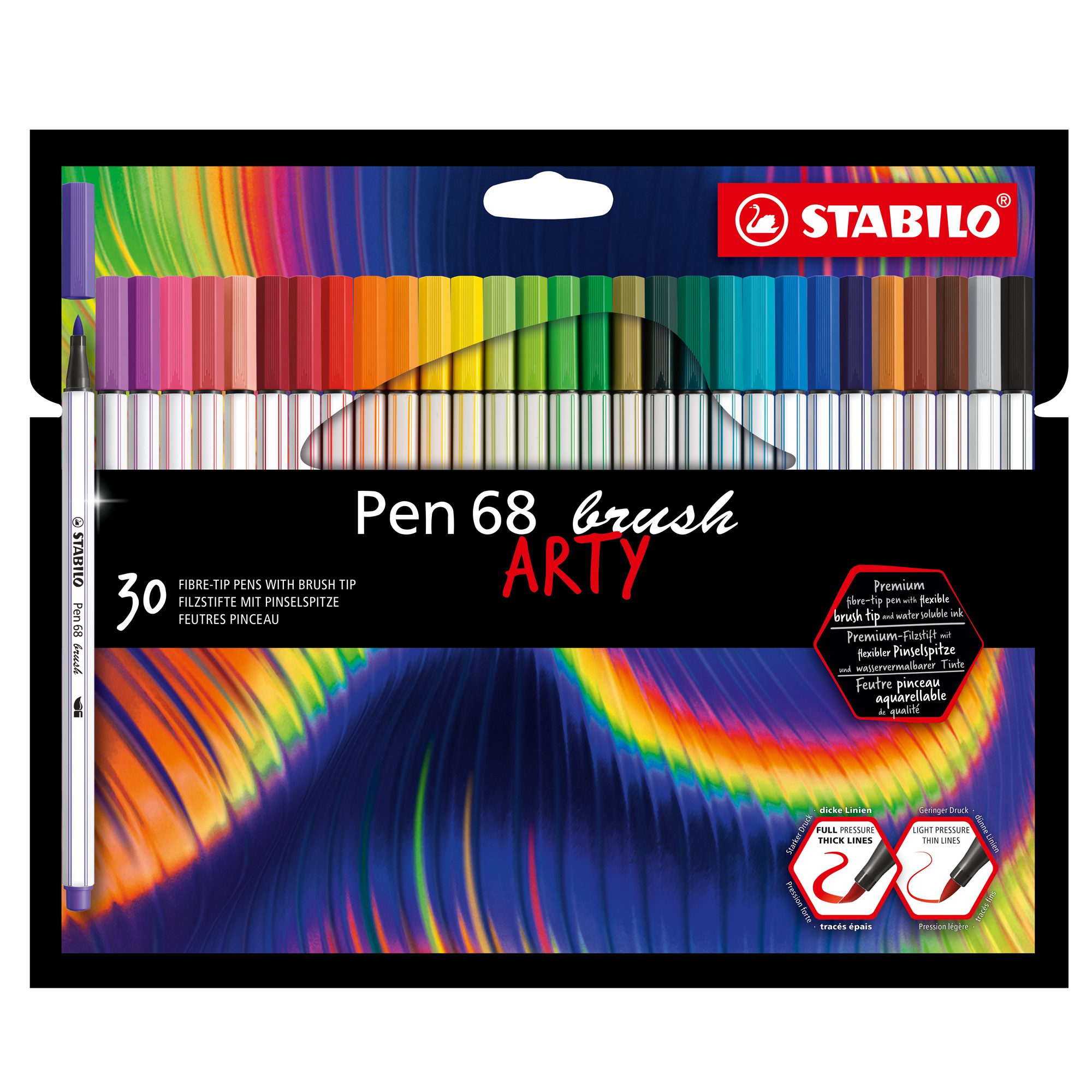 Pennarello Pen 68 Brush Arty Line 568/30 - …