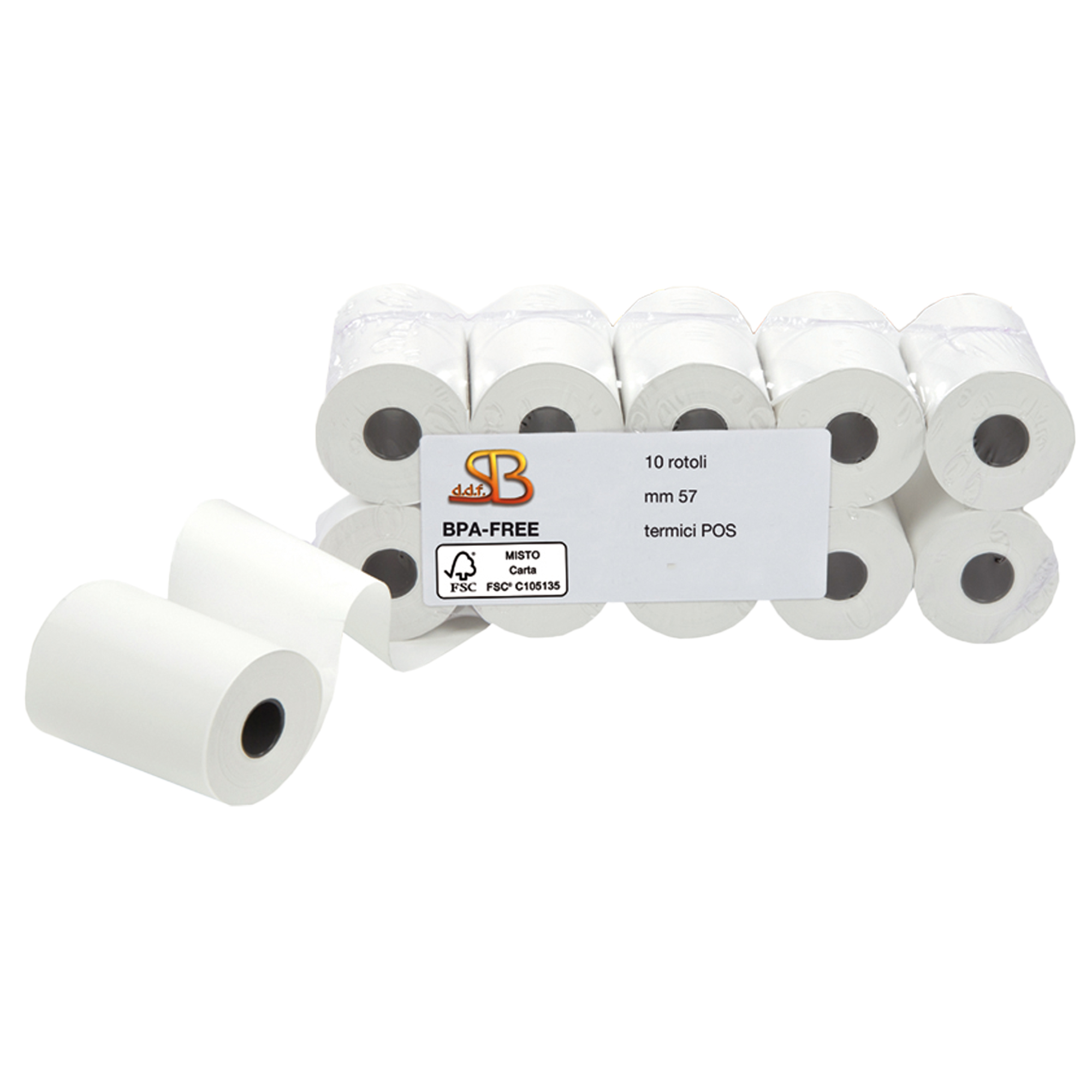 Saba Cart - - POS (N.V.C.S.F), carta termica 55 gr.