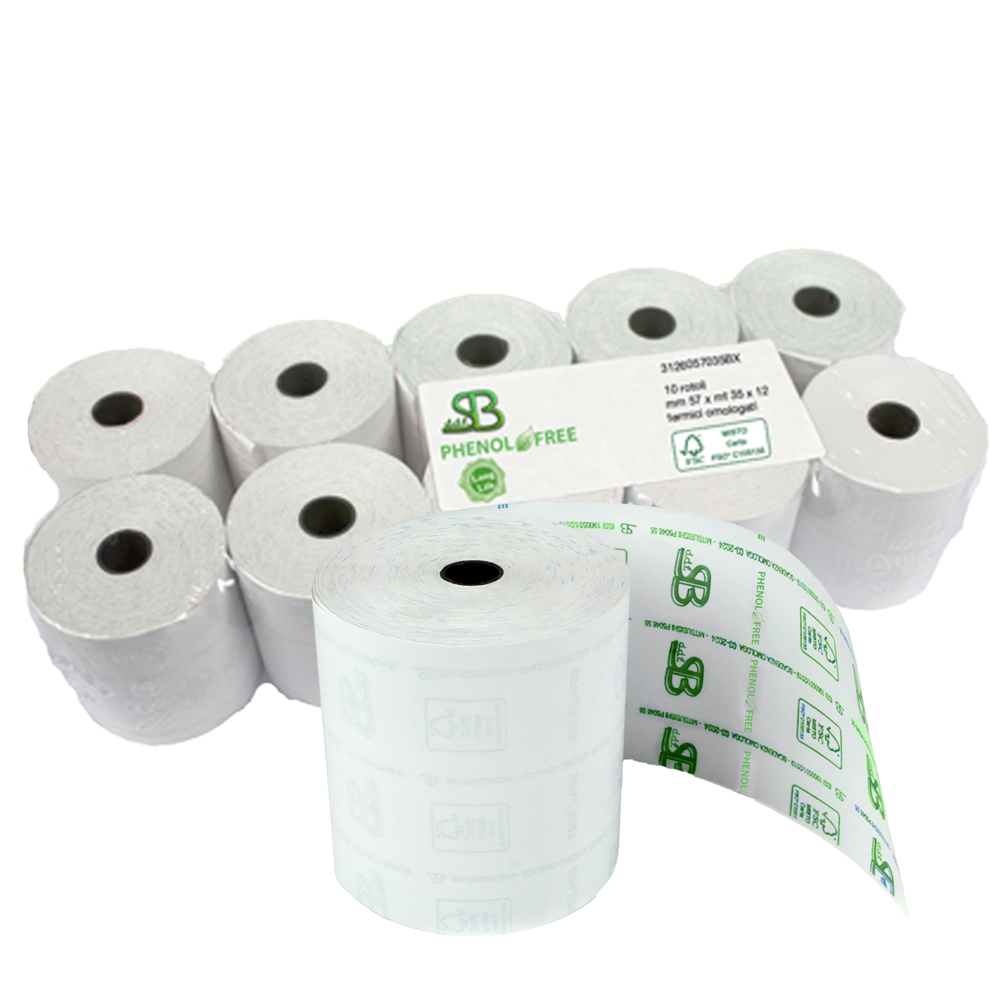 Rotolo per registratore cassa - lunga durata - …