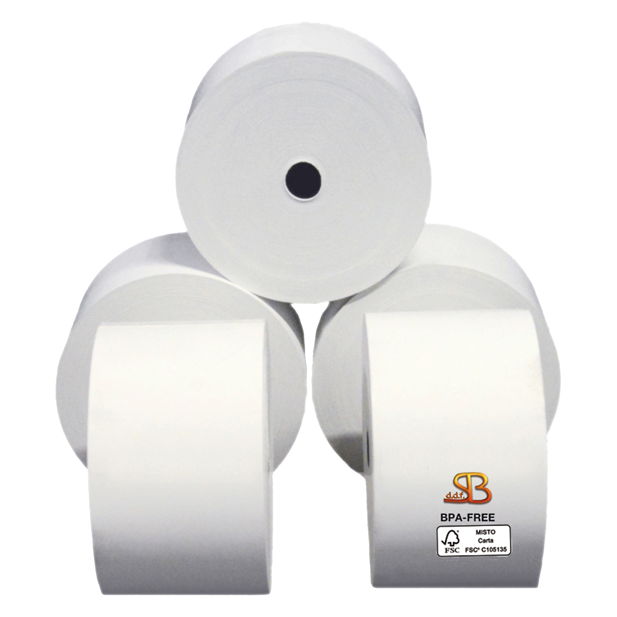 Rotolo per distributore self service - 59,5 mm …