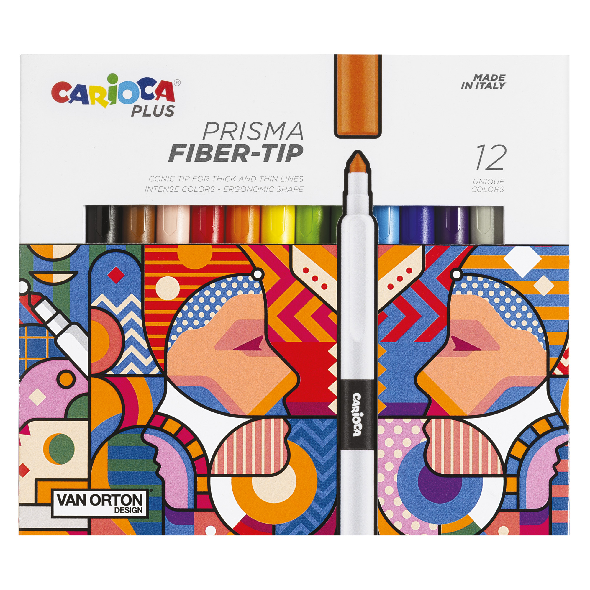Pennarello Prisma - punta 3,7 mm - colori …