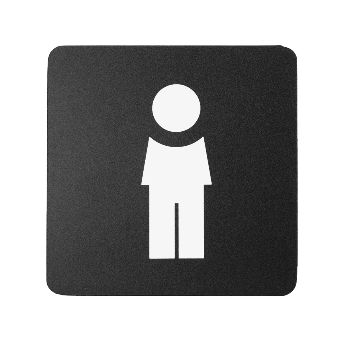 Pittogramma adesivo - toilette uomo - 16 x …