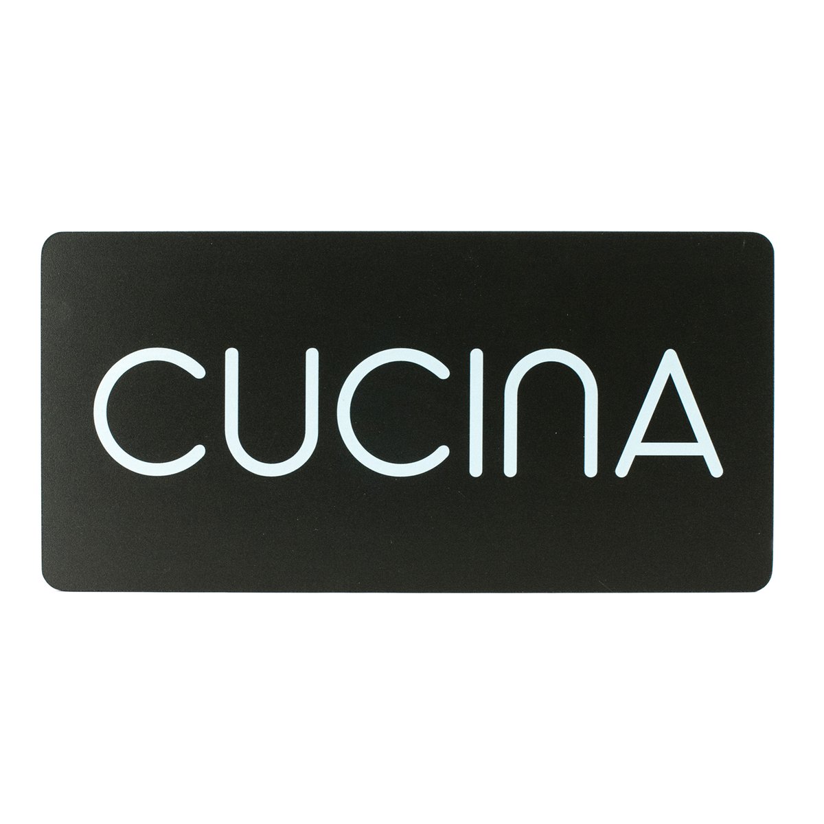 Pittogramma adesivo - Cucina - 32,5 x 16 …
