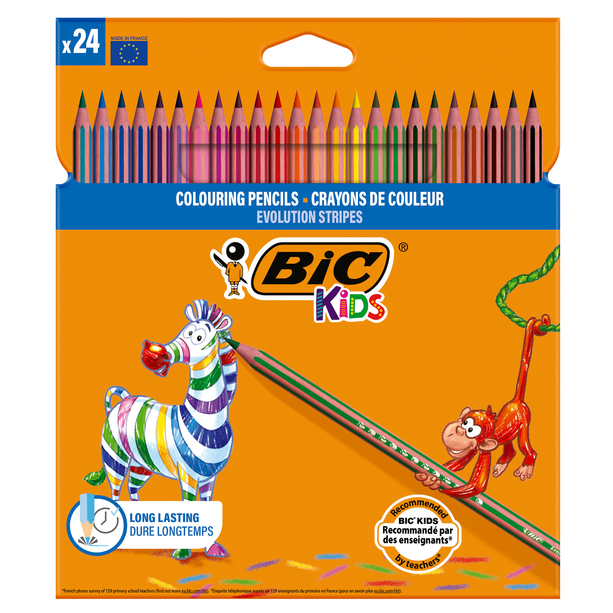 Matita colorata Evolution Stripes - colori assortiti - …