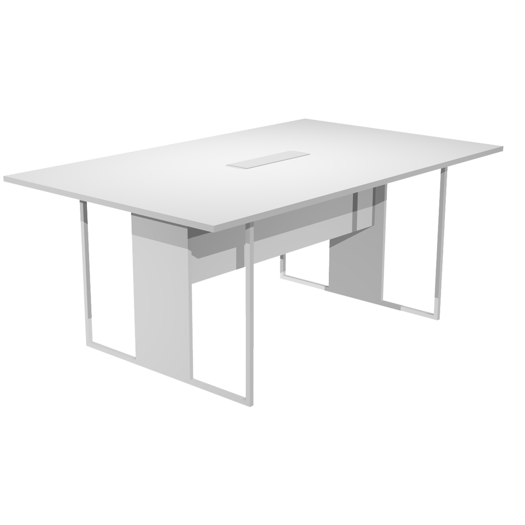 Tavolo riunione Essence - 180 x 110 cm …