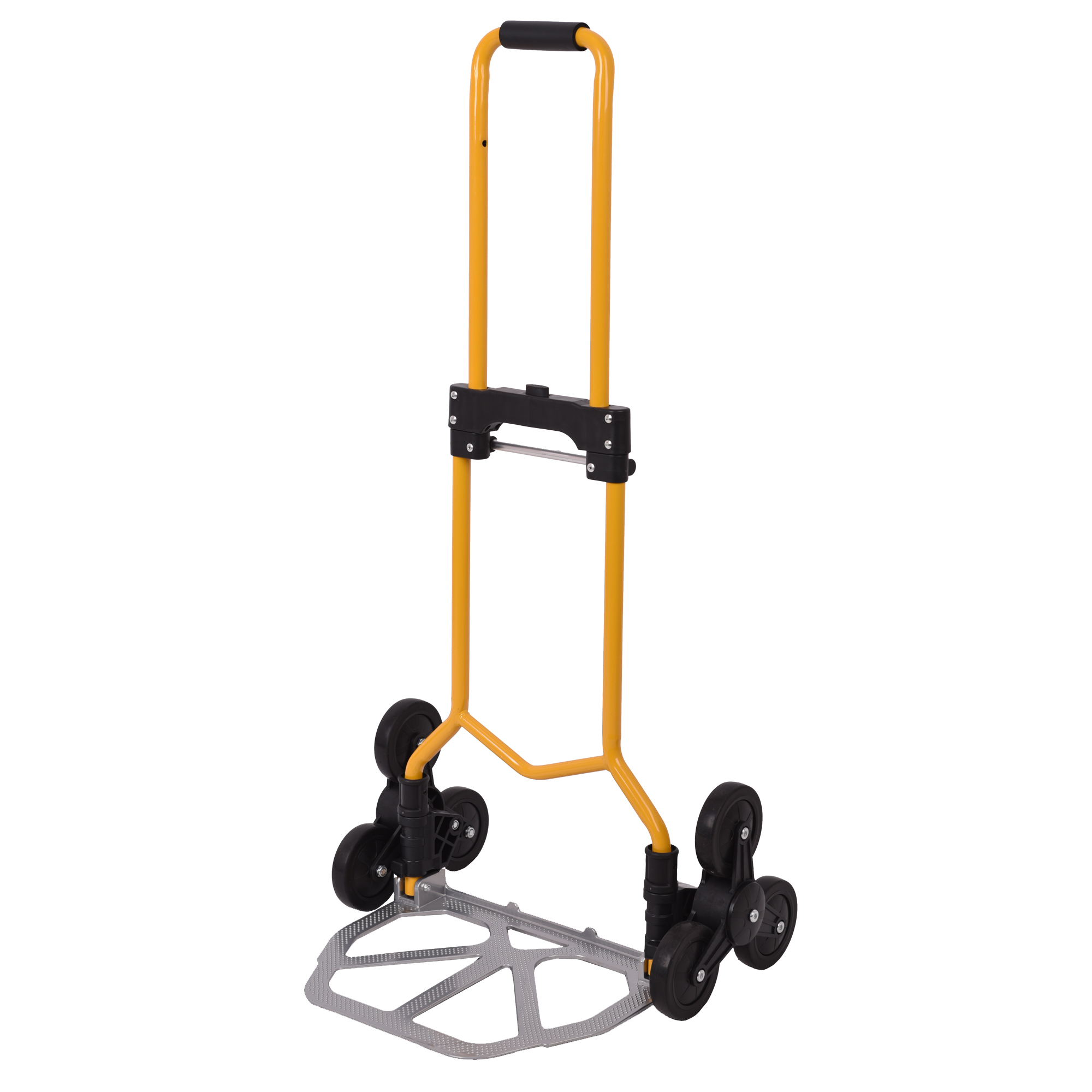 Carrello pieghevole per scale - 100 x 50,5 x 42cm - portata massima 70 kg - acciaio - X-Robust