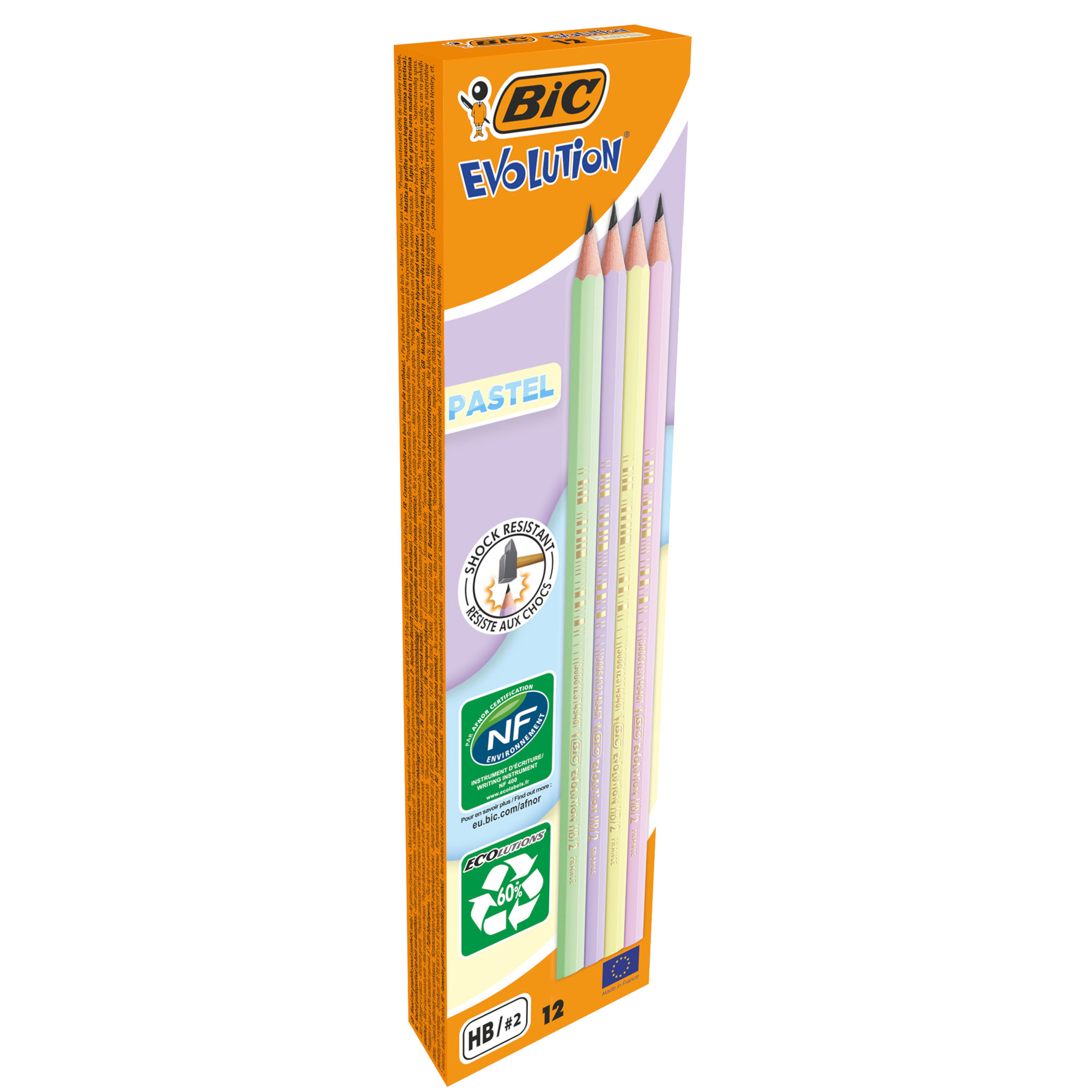 Matita Evolution Pastel - gradazione HB - colori …