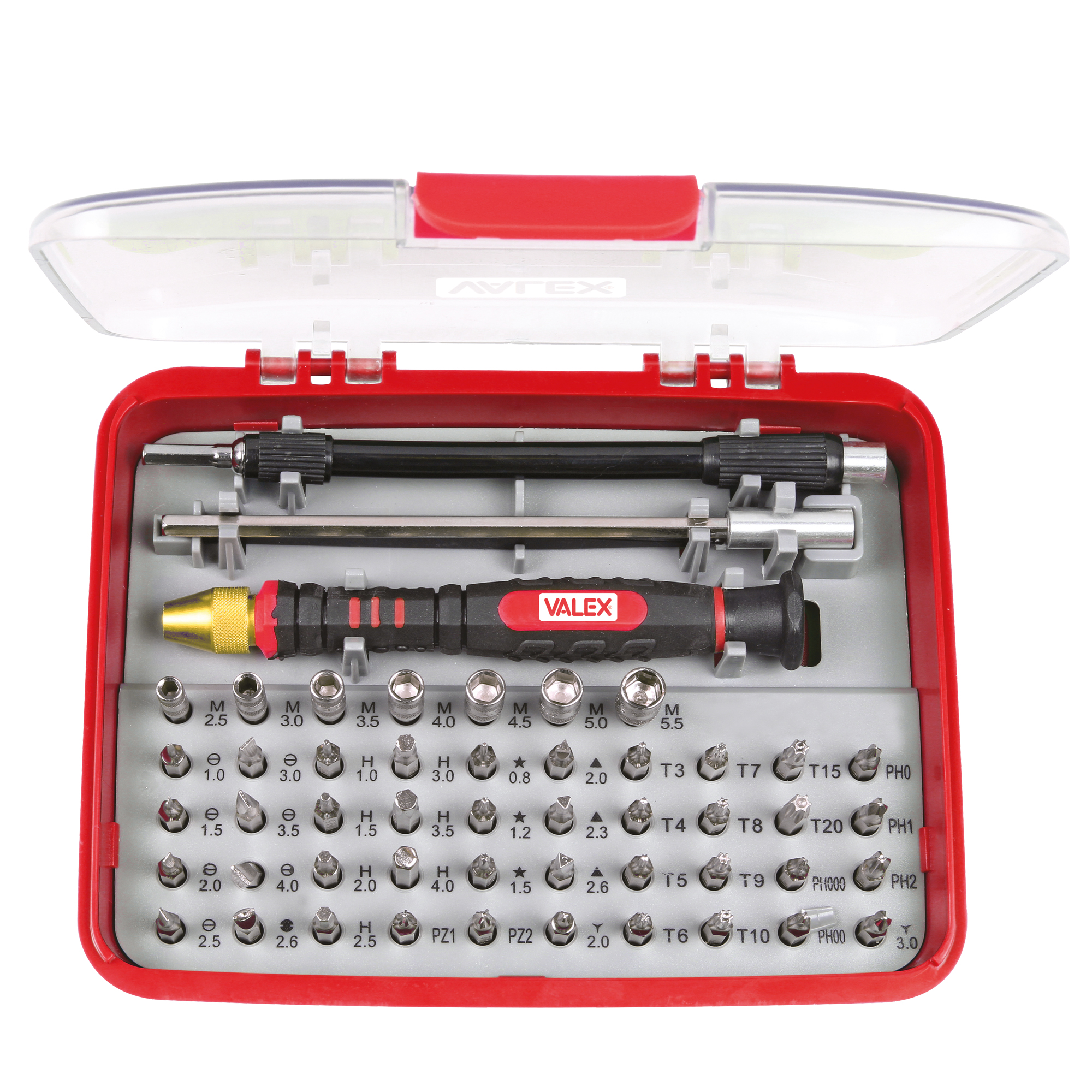 Portainserti di precisione - con 51 inserti - …