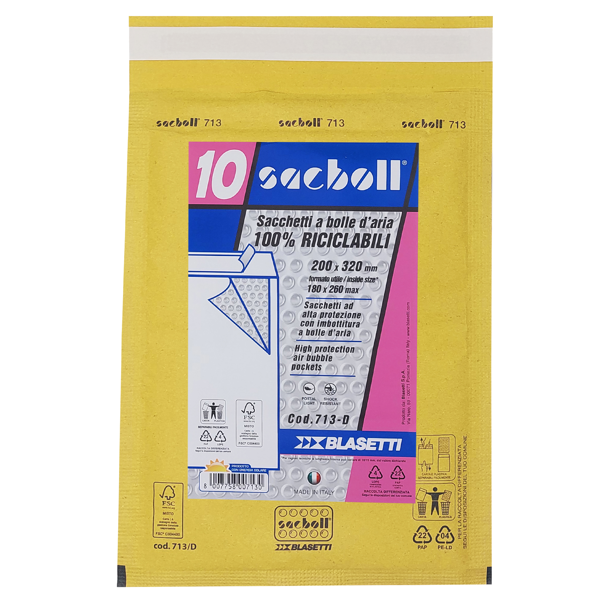 Busta imbottita Sacboll - D (20 x 32 …
