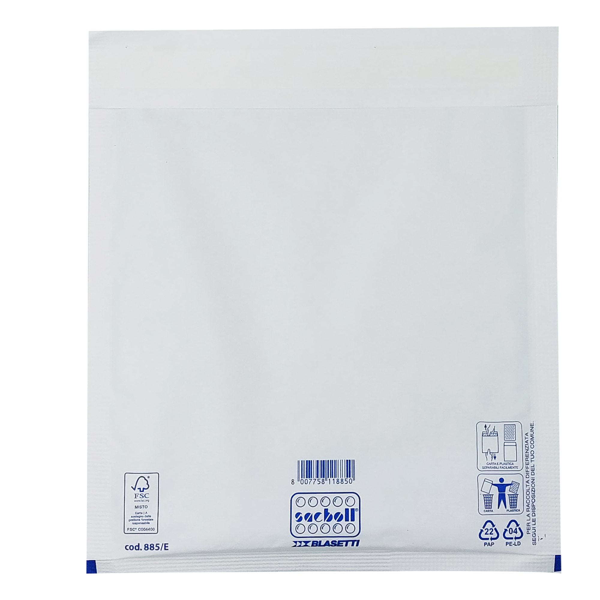 CF10 SACCO IMBOT/BIANCO 24X32CM (FORMATO INTERNO 21X26)