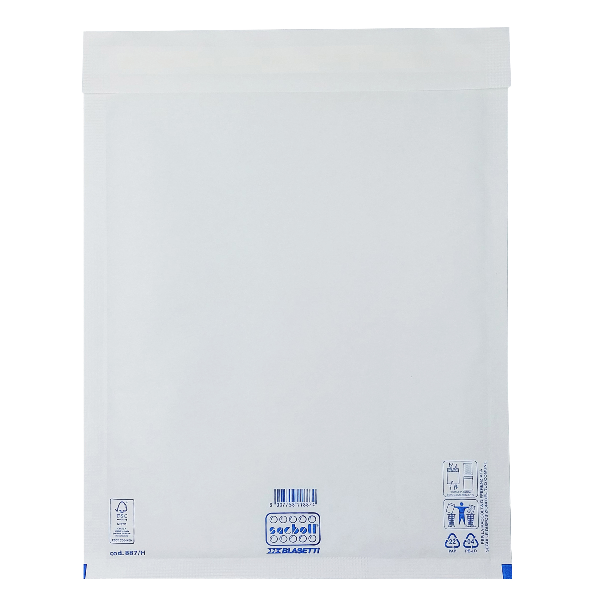 CF10 SACCO IMBOT/BIANCO 29X42CM (FORMATO INTERNO 26X36)